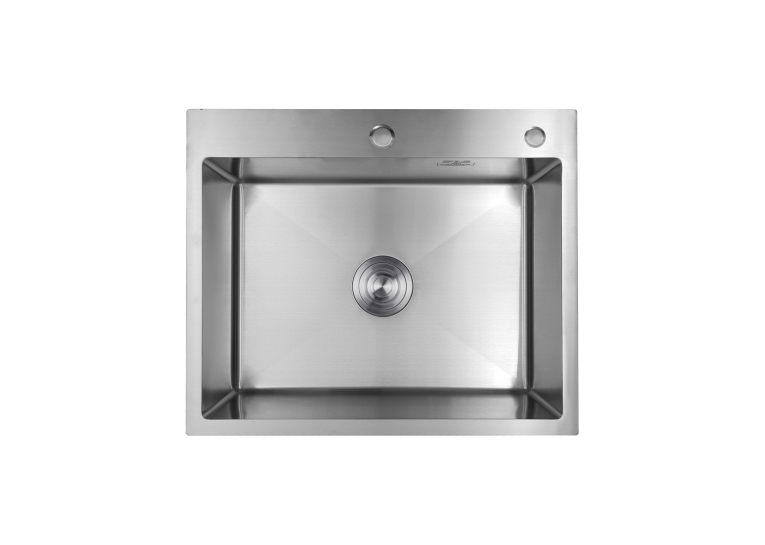 Кухонна мийка Kroner KRP Gebürstet - 6050HM (3.0/1.0 мм) CV022802