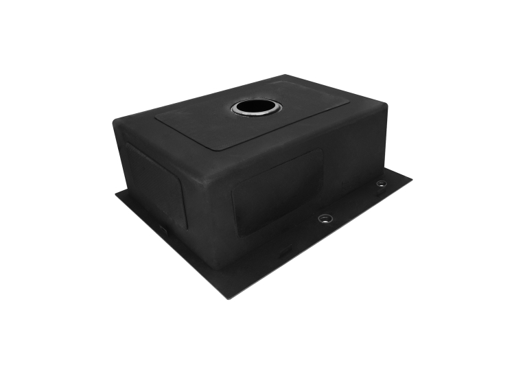 Кухонна мийка Kroner KRP Gebürstet - 6050HM (3.0/1.0 мм) CV022802