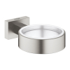 Тримач для склянки або мильниці Grohe Essentials Cube 40508DC1 Сталь