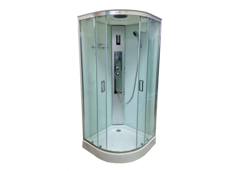 Душовий бокс VERONIS BN-4-90 CHROME 90х90х220 VE-BN490WHITECHR