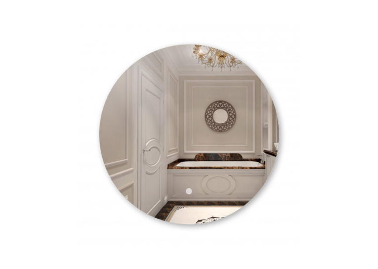 Дзеркало з LED підсвіткою Мойдодир Eclipse 85x85 S з сенсором 00-0007949