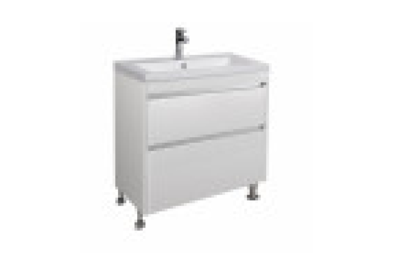 Тумба Мойдодир Prime 80 з умивальником Cosmo 80 на ніжках 00-0008149