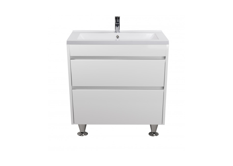 Тумба Мойдодир Prime 80 з умивальником Cosmo 80 на ніжках 00-0008149