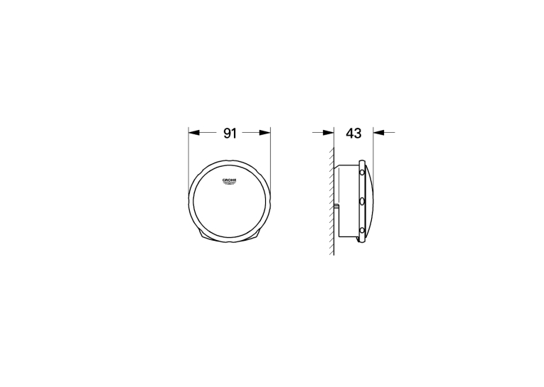 Перелив для ванни Grohe Talentofill 19952GN0 для ванної кімнати. Золото матове