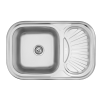 Кухонная мойка Kroner KRP Satin – 7549 (0.8 мм) CV022782