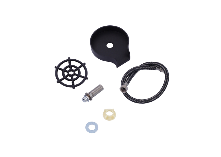 Кухонна мийка Kroner KRP Schwarze - SET7545NB PVD (3.0/0.8 мм) CV033805