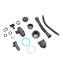 Кухонна мийка Kroner KRP Schwarze - SET7545NB PVD (3.0/0.8 мм) CV033805