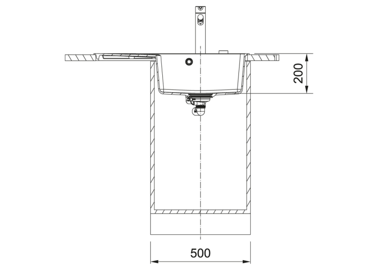 Franke Centro CNG 611-78 TL