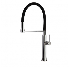Смеситель для кухни Ramon Soler KITCHEN с гибким выдвижным шлангом, хром (386801MA38E303484)