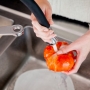Смеситель для кухни Ramon Soler KITCHEN с гибким выдвижным шлангом, хром (386801MA38E303484)