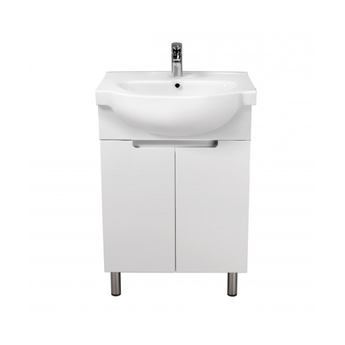 Тумба Мойдодир Tetris White 65 з умивальником Freja 65 00-0008039