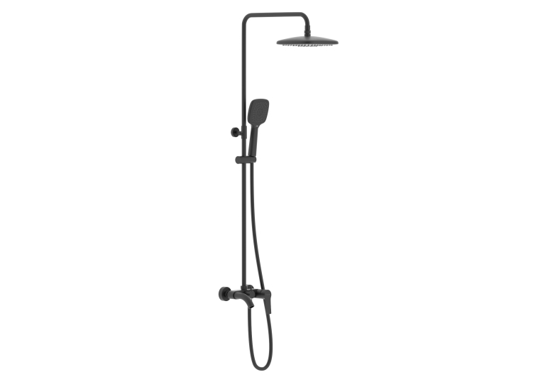 Душевая система Imprese KUCERA, черный матовый t030B03410SR