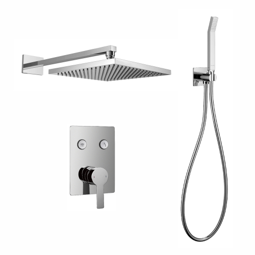 Душова система прихованого монтажу Imprese SMART CLICK, змішувач 2 функції (ZMK101901201+ZMK101901220+ZMK101901221), хром ZMK1024010302