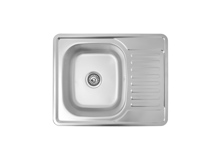Кухонна мийка Kroner KRP Dekor - 6350 (0.8 мм) CV022778