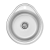 Кухонна мийка Kroner KRP Satin - 4843 (0.8 мм) CV022757