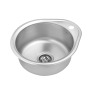 Кухонна мийка Kroner KRP Satin - 4843 (0.8 мм) CV022757