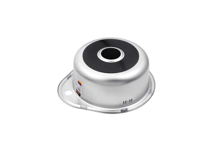 Кухонна мийка Kroner KRP Satin - 4843 (0.8 мм) CV022757