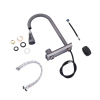 Кухонна мийка Kroner KRP Schwarze - SET7545NG PVD (3.0/0.8 мм) CV033806