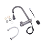 Кухонна мийка Kroner KRP Schwarze - SET7545NG PVD (3.0/0.8 мм) CV033806