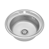 Кухонна мийка Kroner KRP Satin - 490 (0.6 мм) CV022764