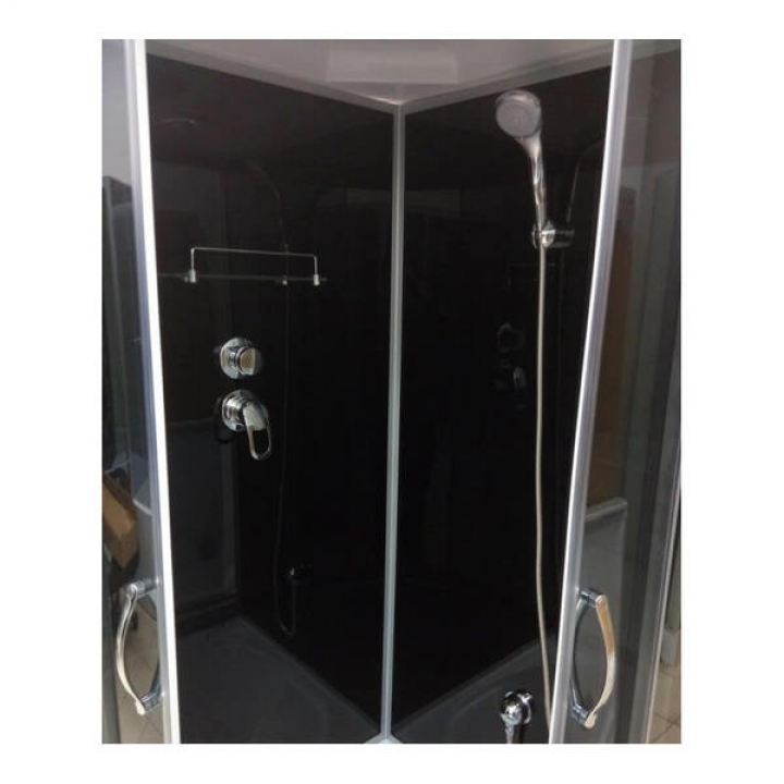 Душевой бокс Atlantis AKL 50P-T ECO (GR) 90х90х225 AT-AKL50PTECOGR90