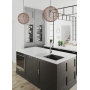 Смеситель для кухни Deante Aster, поворотный хром черный BCA_064M