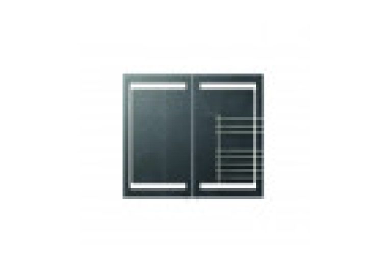 Дзеркальна шафа Мойдодир Oskar ЗШ-80 LEDx2 00-0008251