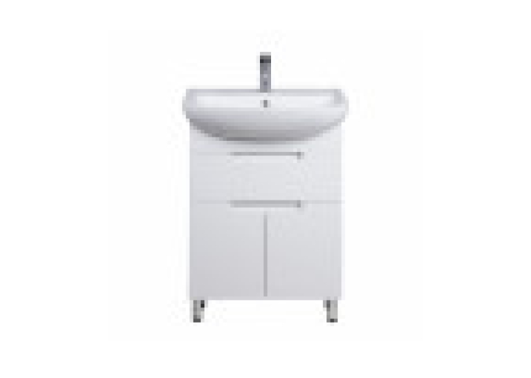 Тумба Мойдодир Тетріс 60 з умивальником Arteco 60 біла 00-00001864