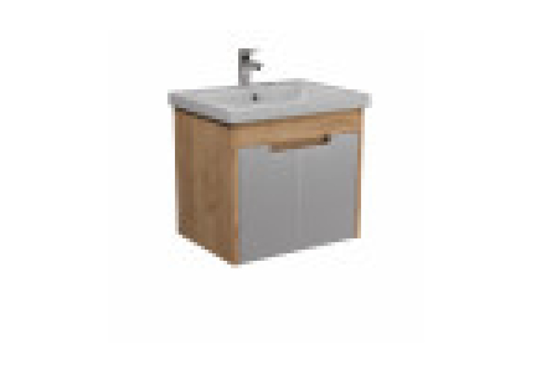 Тумба Мойдодир Smart Craft 60-A з умивальником Cersanit Como 60 00-0008069