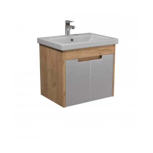 Тумба Мойдодир Smart Craft 60-A з умивальником Cersanit Como 60 00-0008069