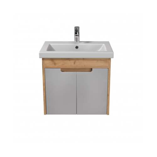 Тумба Мойдодир Smart Craft 60-A з умивальником Cersanit Como 60 00-0008069