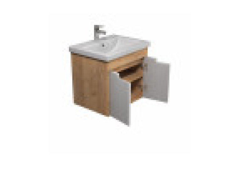 Тумба Мойдодир Smart Craft 60-A з умивальником Cersanit Como 60 00-0008069