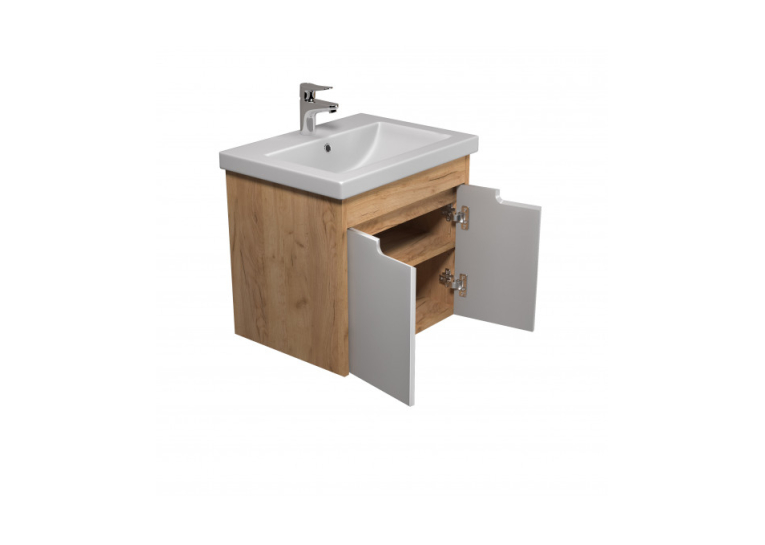 Тумба Мойдодир Smart Craft 60-A з умивальником Cersanit Como 60 00-0008069