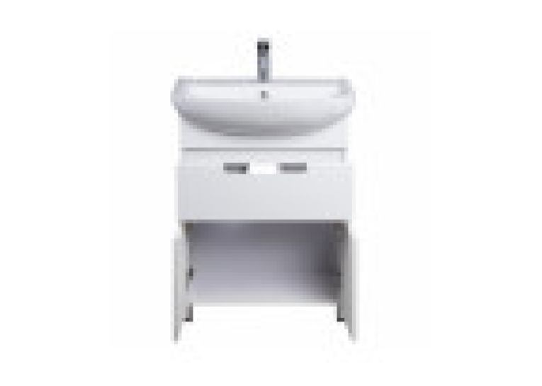 Тумба Мойдодир Тетріс 60 з умивальником Arteco 60 біла 00-00001864