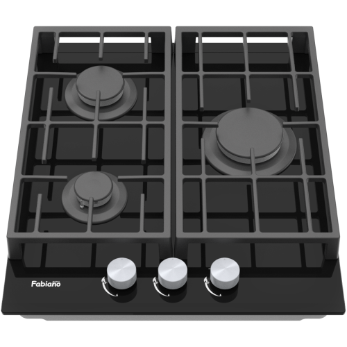 Варильна поверхня газова Fabiano FHG 8453 VGH Black Glass 8111.406.1484