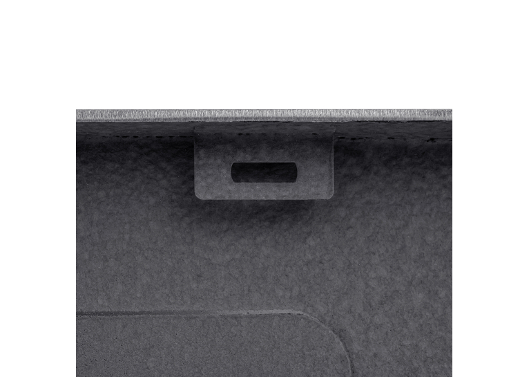 Кухонна мийка Kroner KRP Schwarze - 4545HM PVD (3.0/1.0 мм) CV033856