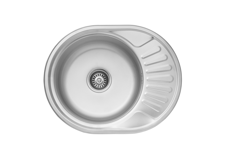 Кухонна мийка Kroner KRP Dekor - 5745 (0.8 мм) CV022774