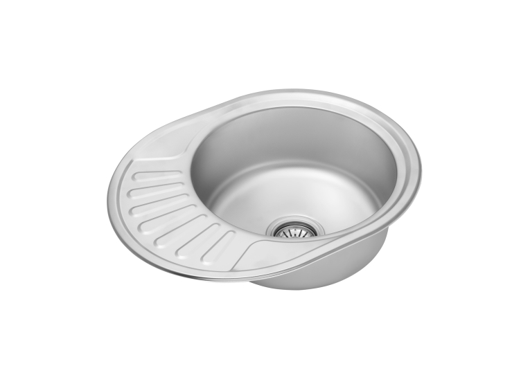 Кухонна мийка Kroner KRP Dekor - 5745 (0.8 мм) CV022774