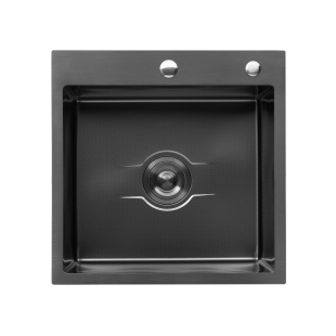 Кухонна мийка Kroner KRP Derby - 5050HM PVD (2,5/0,5 мм) CV027240