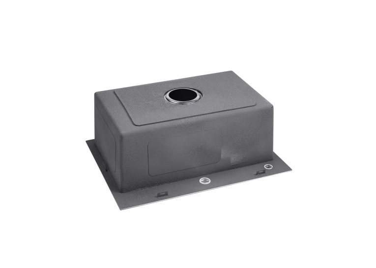 Кухонна мийка Kroner KRP Schwarze - 5843HM PVD (3.0/1.0 мм) CV022794