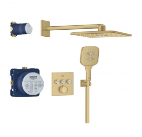 Душевой комплект Grohe SmartActive 310 + Grohe Grohtherm SmartControl Brushed Co..