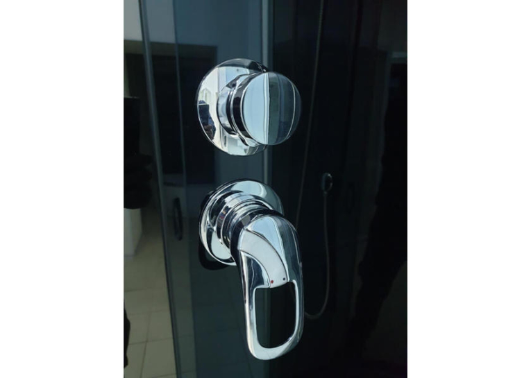 Душовий бокс Atlantis AKL 1325P-T ECO (GR) 80х80х225