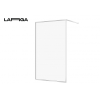 Душова кабіна Walk-in Larga 120х200, профіль хром, прозоре скло