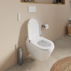 Унітаз підвісний Duravit SensoWash D-Neo, безобідковий з сидінням для унітазу з функцієй біде, білий 654000012004300
