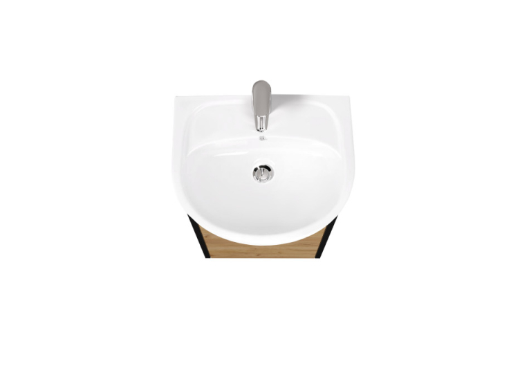 Тумба Мойдодир Dakota Craft 50 з умивальником Solo 50 дуб крафт 00-0008565