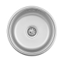 Кухонна мийка Kroner KRP Satin - 430 (0.8 мм) CV031324