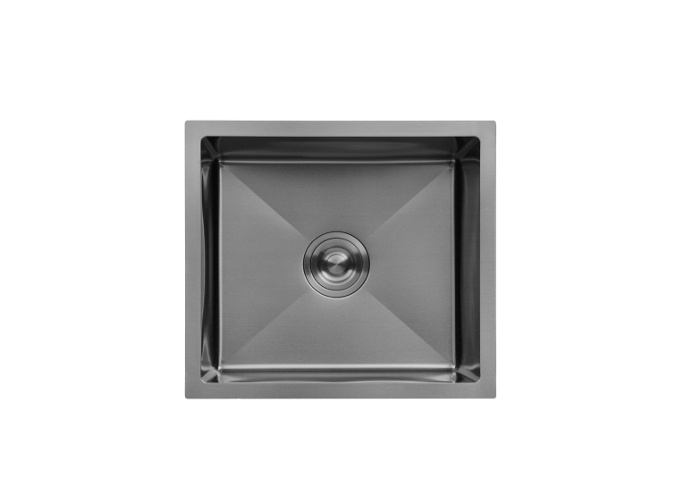 Кухонная мойка Kroner KRP Schwarze - 4843HM PVD (3.0/1.0 мм) CV022792
