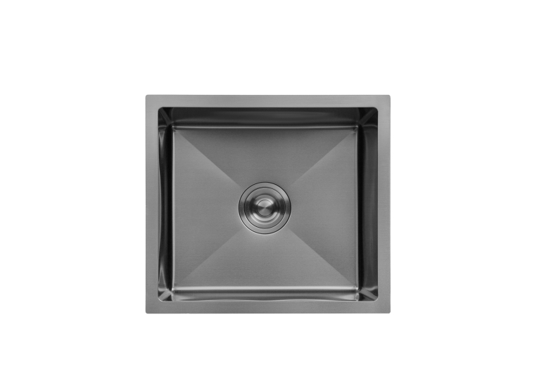 Кухонна мийка Kroner KRP Schwarze - 4843HM PVD (3.0/1.0 мм) CV022792