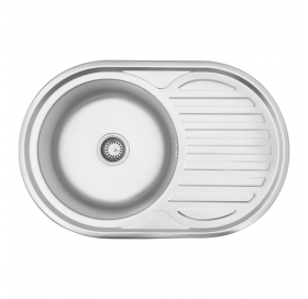 Кухонна мийка Kroner KRP Satin - 7750 (0.6 мм) CV022787