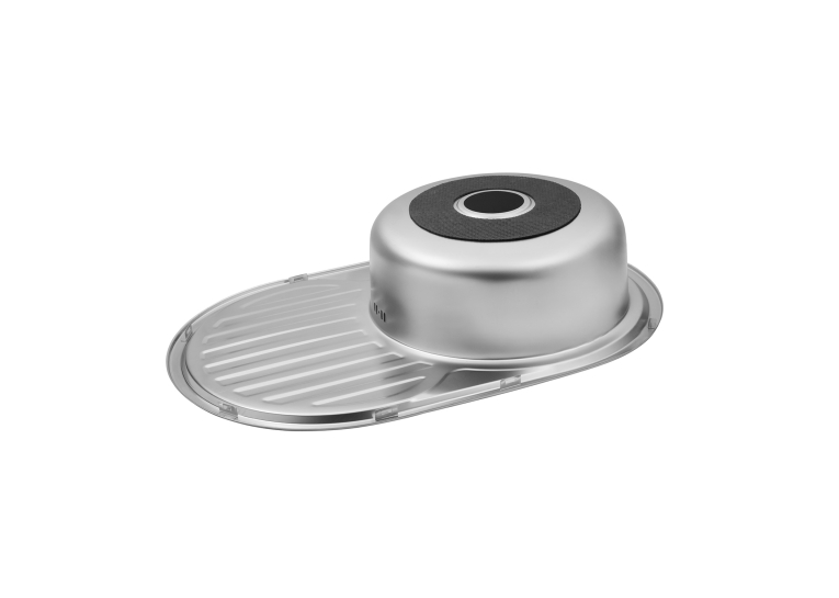 Кухонна мийка Kroner KRP Satin - 7750 (0.6 мм) CV022787